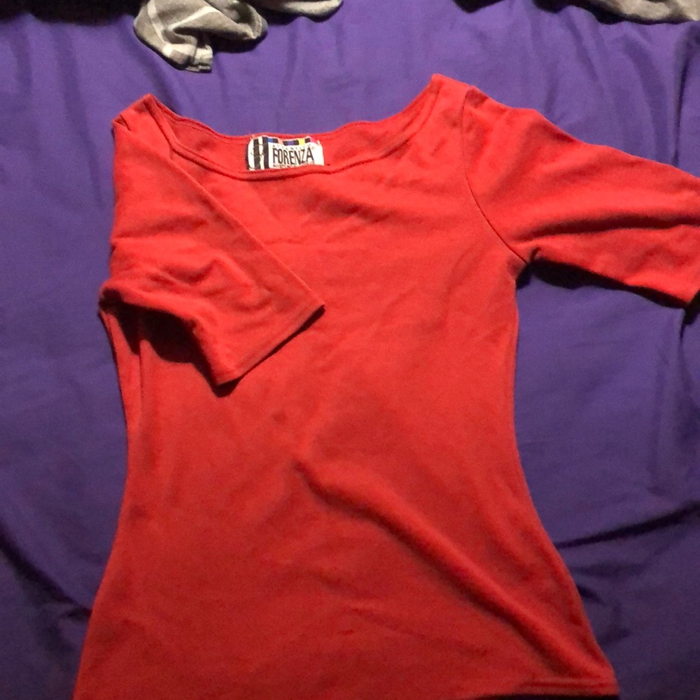 Forenza orange tee